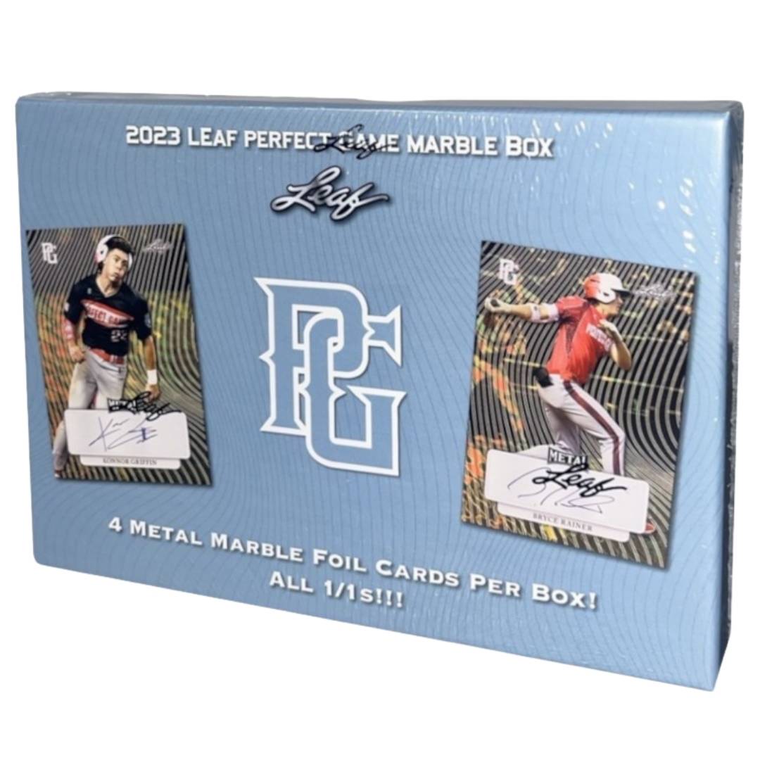 2023 Leaf Perfect Game Baseball Marble Hobby Box