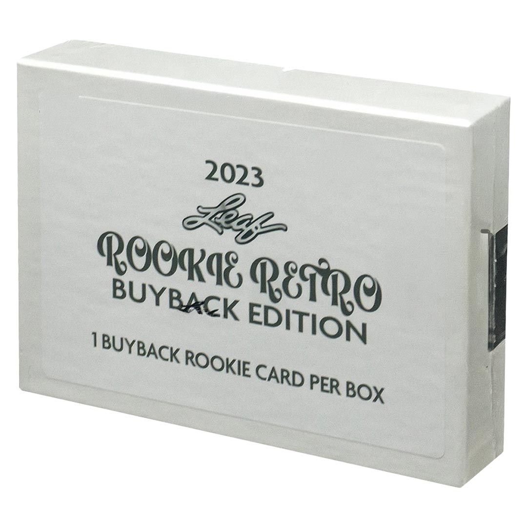 2023 Leaf Rookie Retro Buyback Edition Box