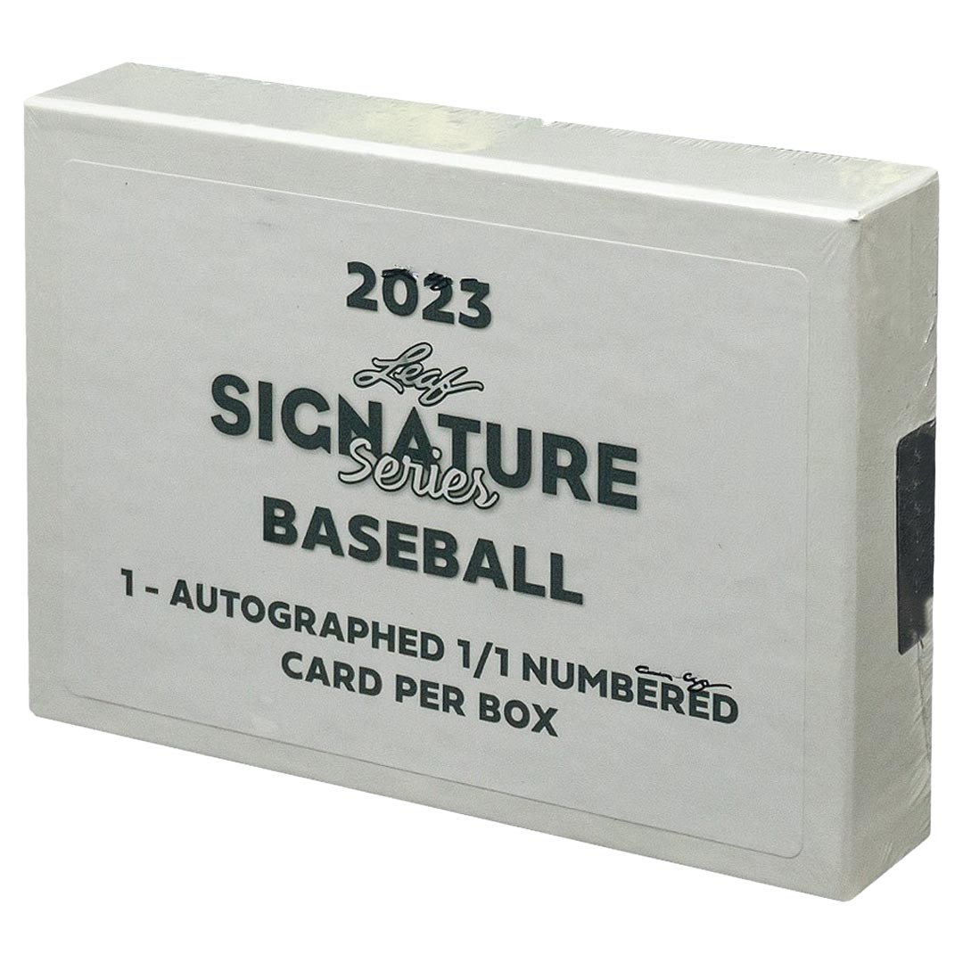 2023 Leaf Signature Series Baseball Hobby Box