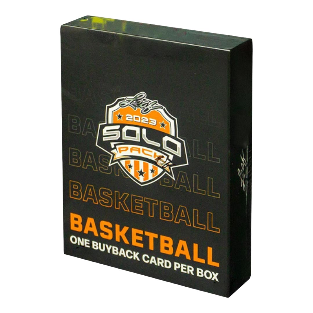 2023 Leaf Solo Pack Basketball Edition Hobby Box