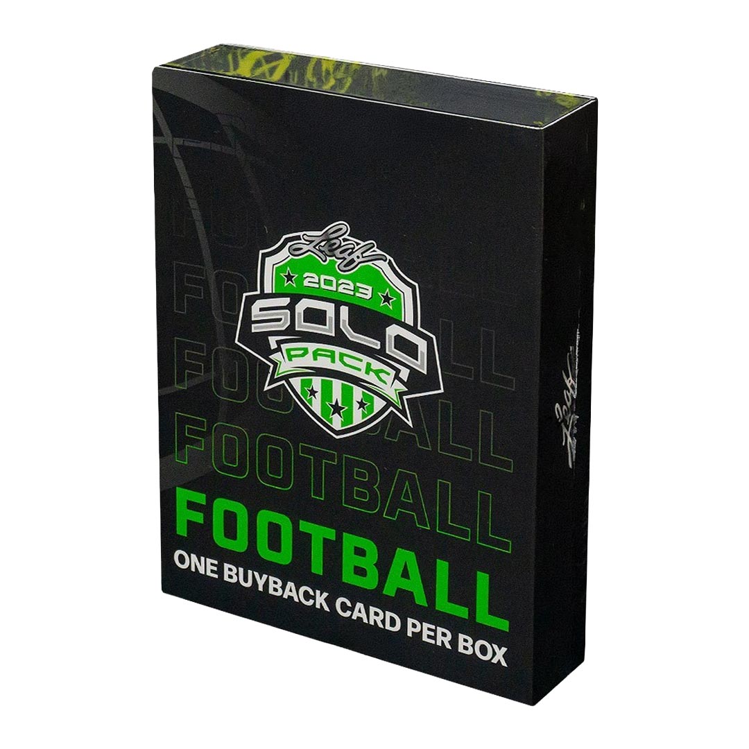 2023 Leaf Solo Pack Football Edition Box