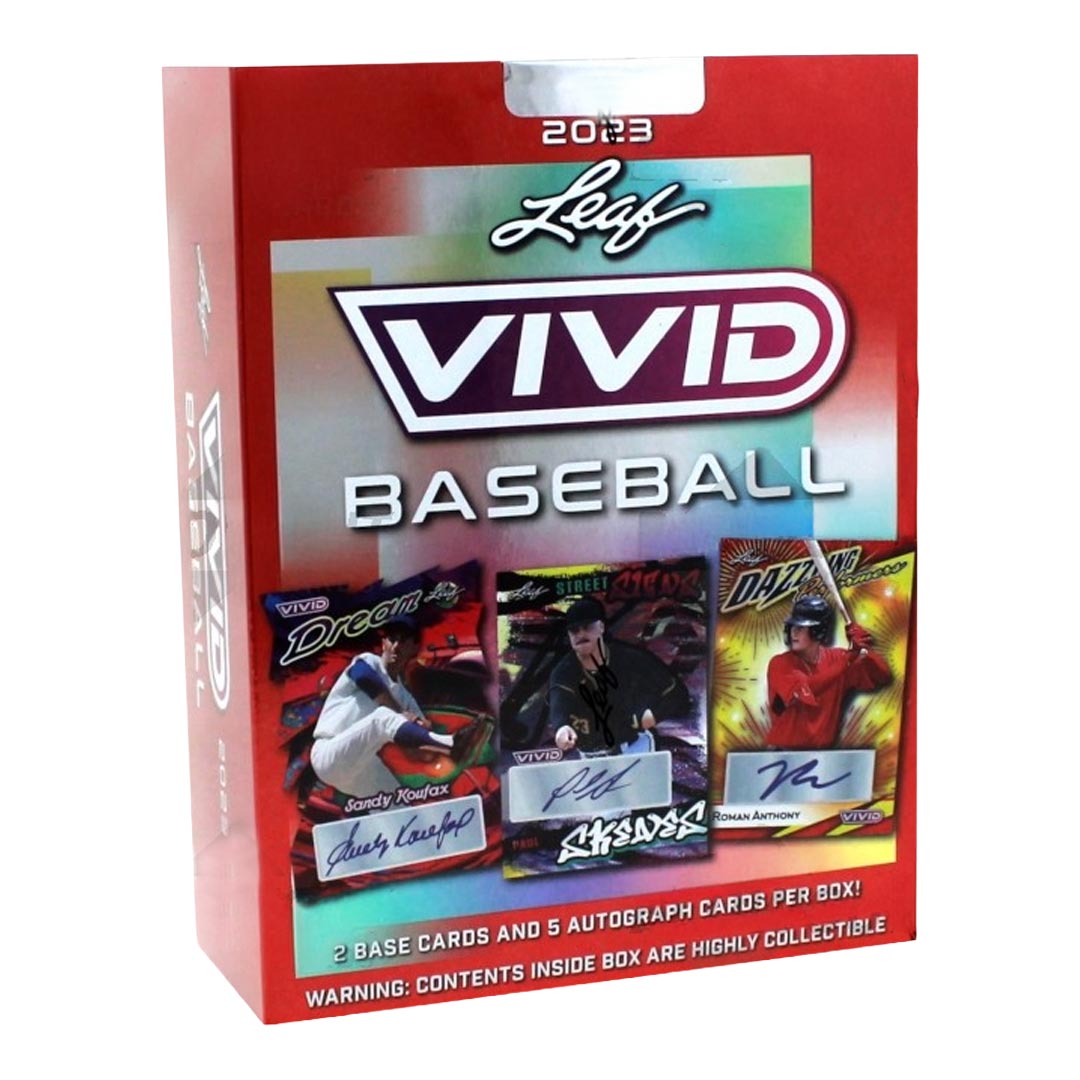 2023 Leaf Vivid Baseball Hobby Box