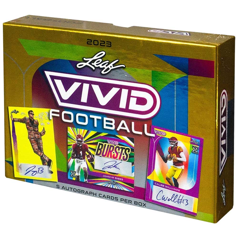 2023 Leaf Vivid Football Box