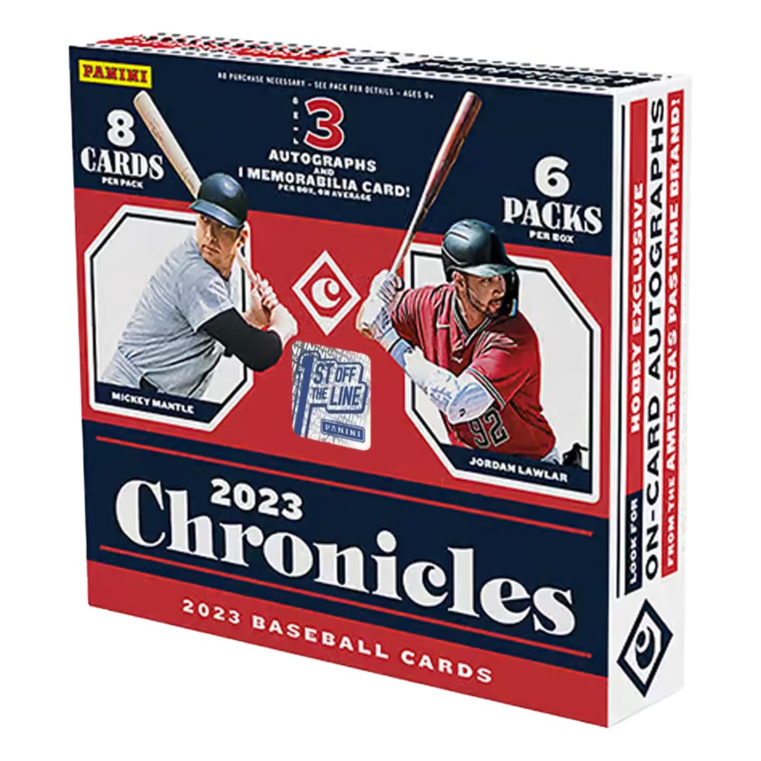 2023 Panini Chronicles Baseball Hobby Box - 1st Off The Line