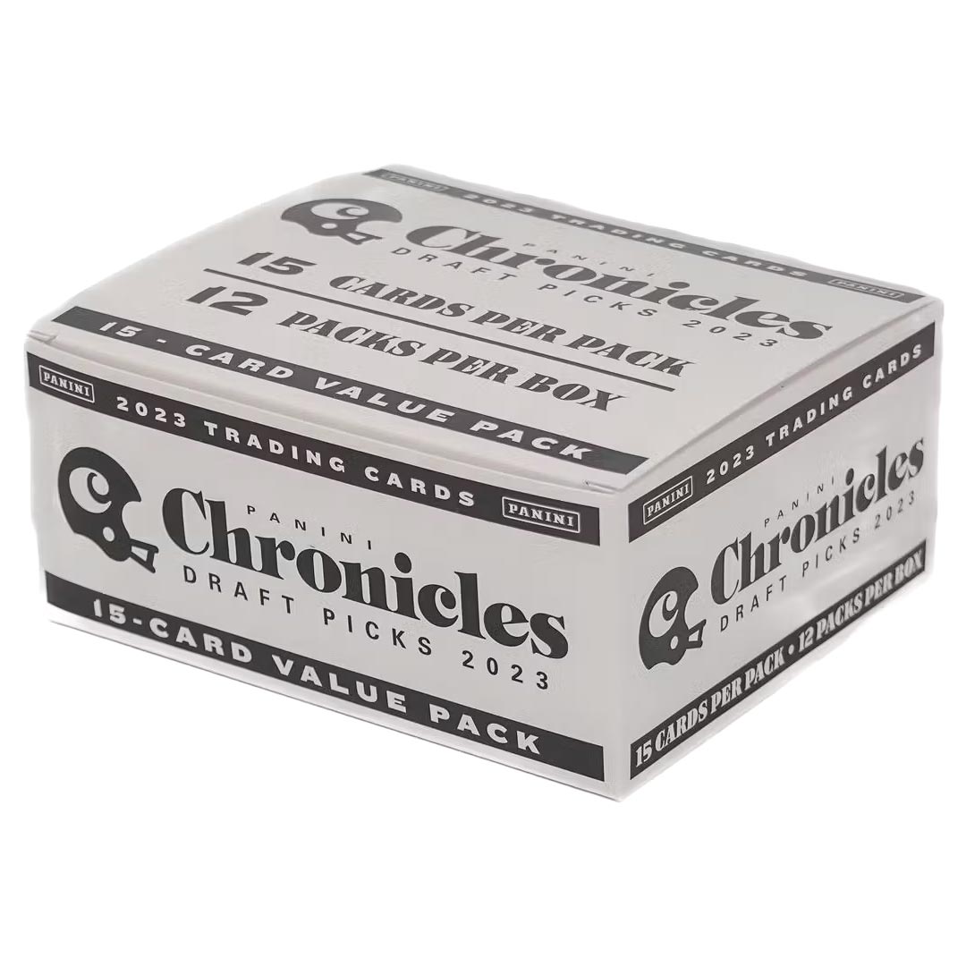 2023 Panini Chronicles Draft Picks Jumbo Value Pack Box (Green Parallels!)