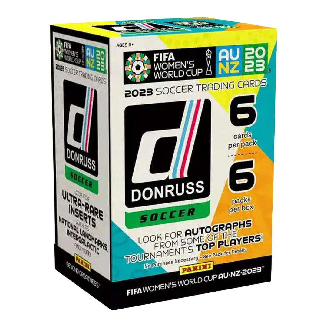 2023 Panini Donruss FIFA Women's World Cup Soccer Retail Blaster Box