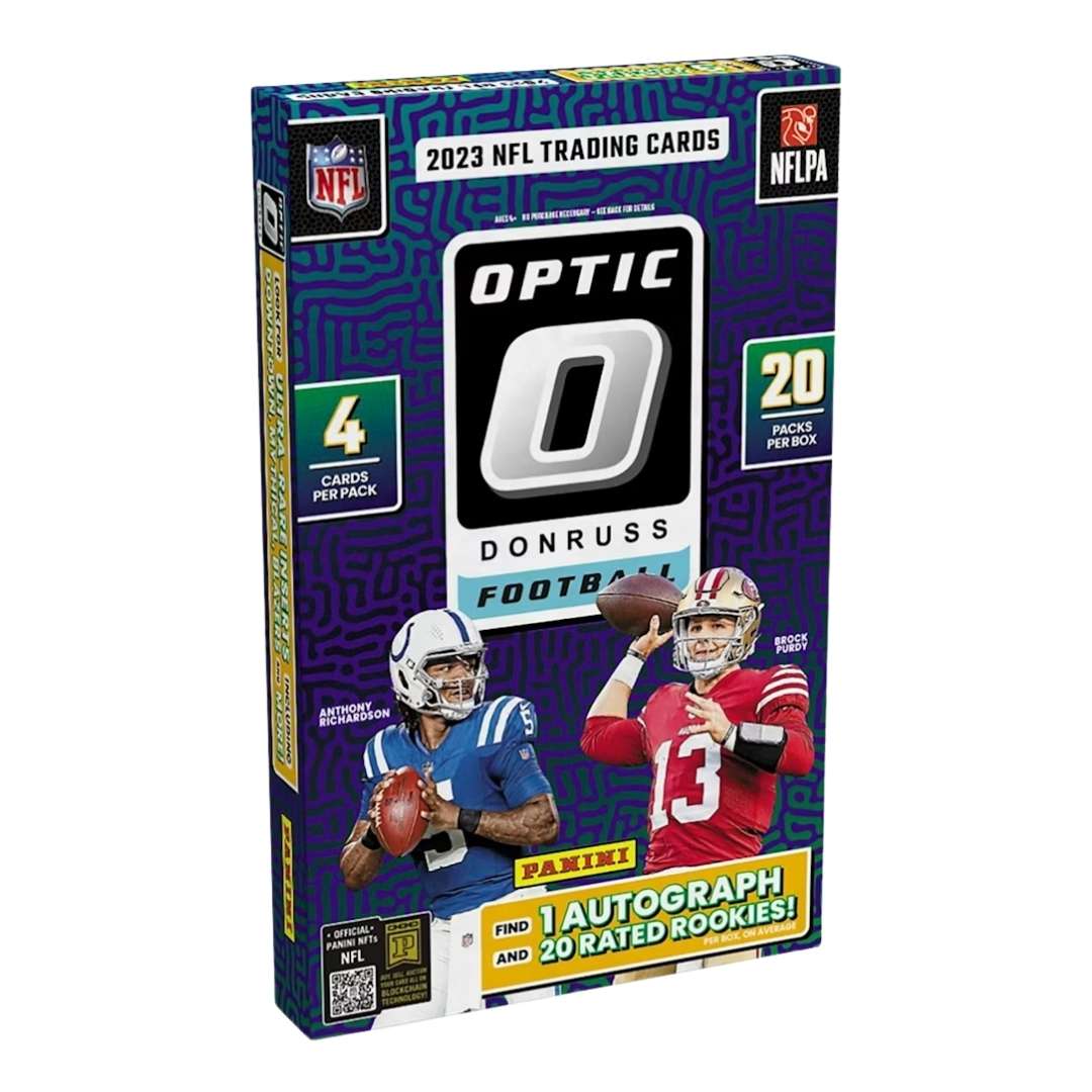 2023 Panini Donruss Optic Football 1st Off The Line FOTL Hobby Box