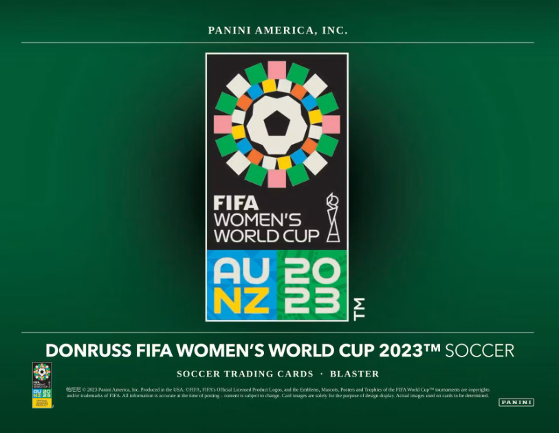 2023 Panini Donruss Soccer FIFA Women's World Cup Blaster Box (Slightly Damaged)