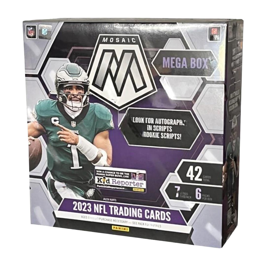 2023 Panini Mosaic Football Fanatics Mega Box