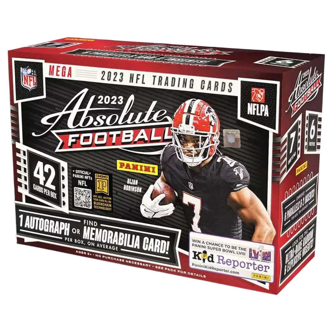 2023 Panini NFL Absolute Football Trading Card Mega Box (Target)
