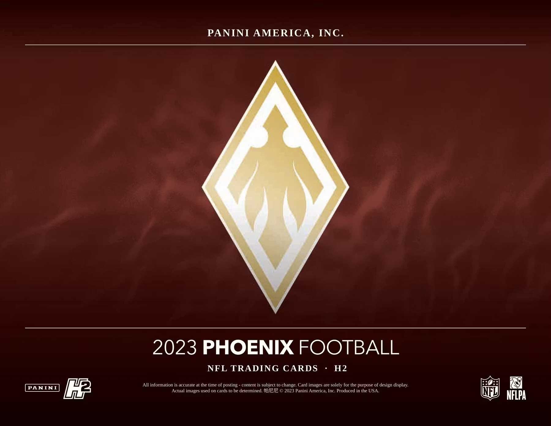 2023 Panini Phoenix Football H2 Box (Slightly Damaged)