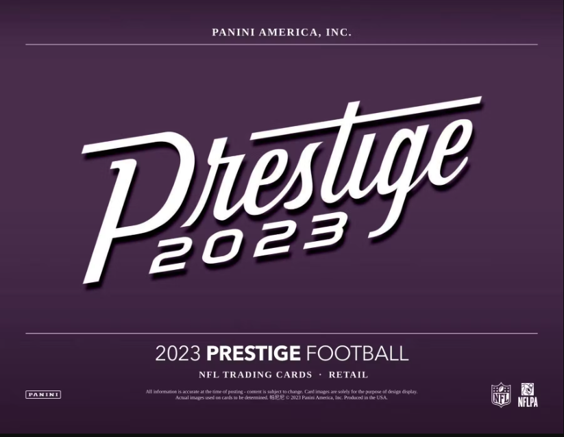 2023 Panini Prestige Football Fat Pack Box