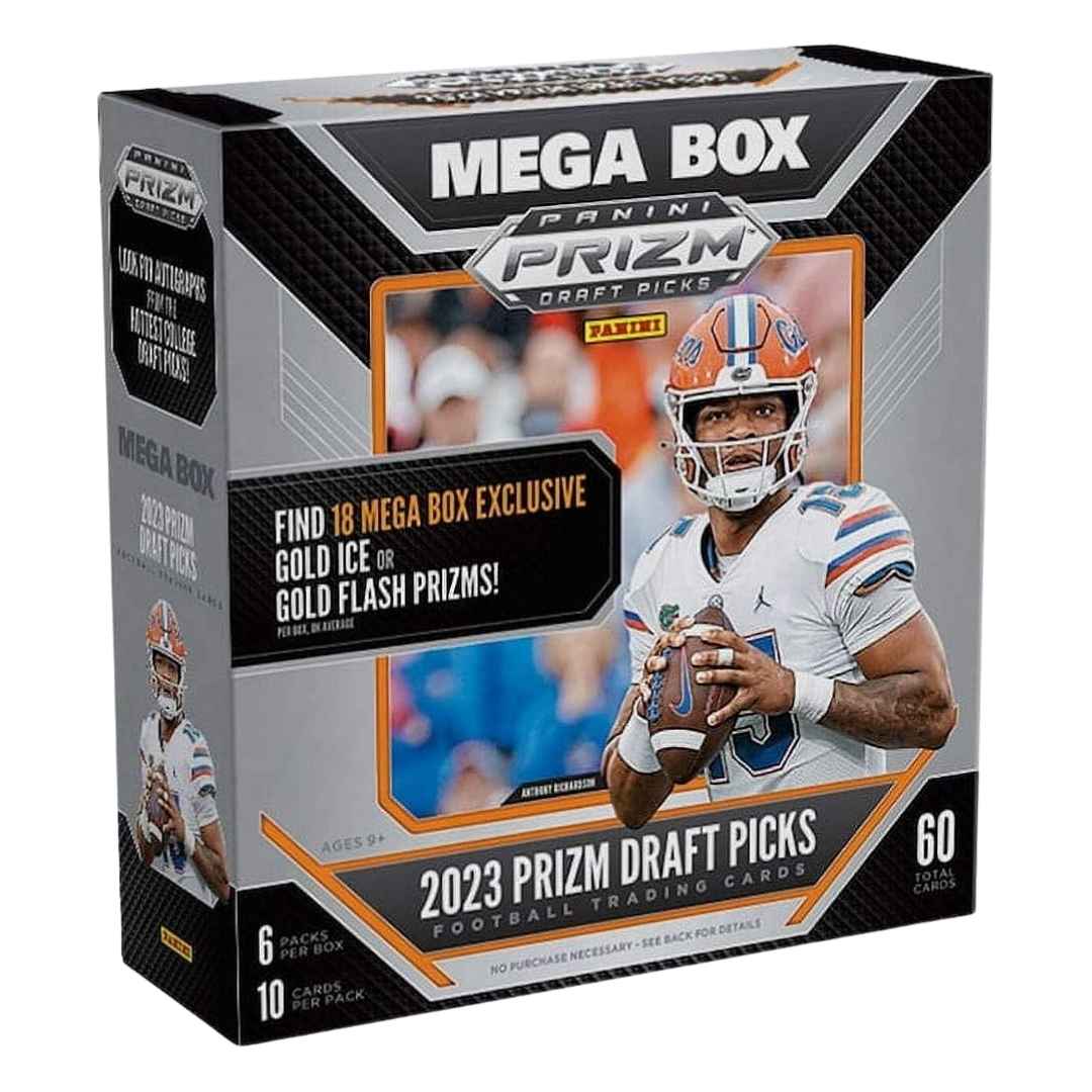  2023 Panini Prizm Collegiate Draft Picks Football Mega Box