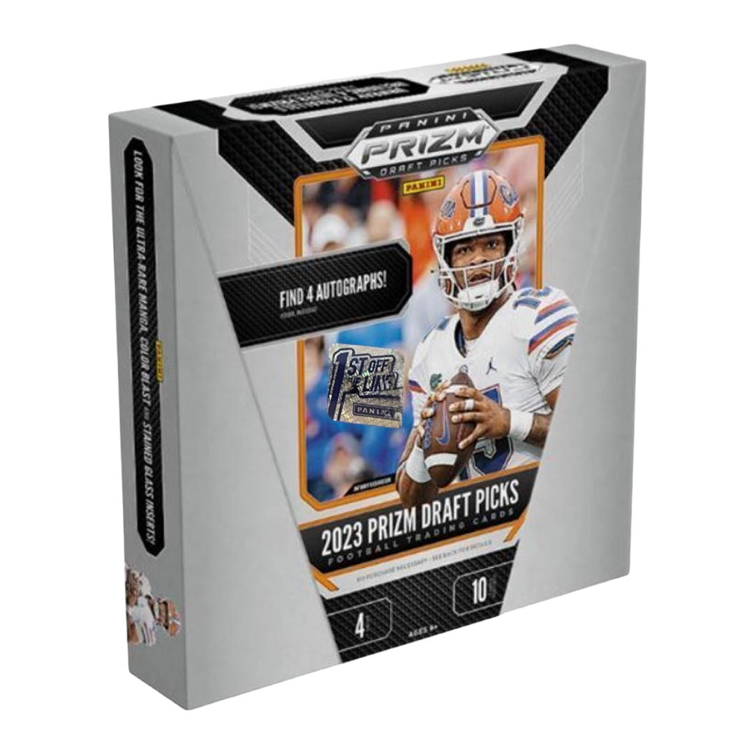 2023 Panini Prizm Draft Picks Collegiate Football Hobby Box - 1st Off The Line