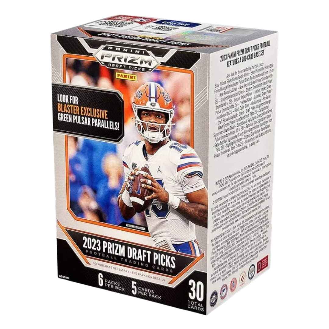 2023 Panini Prizm Draft Picks Football 6-Pack Hobby Blaster Box (Neon Pink Pulsar Parallels!)