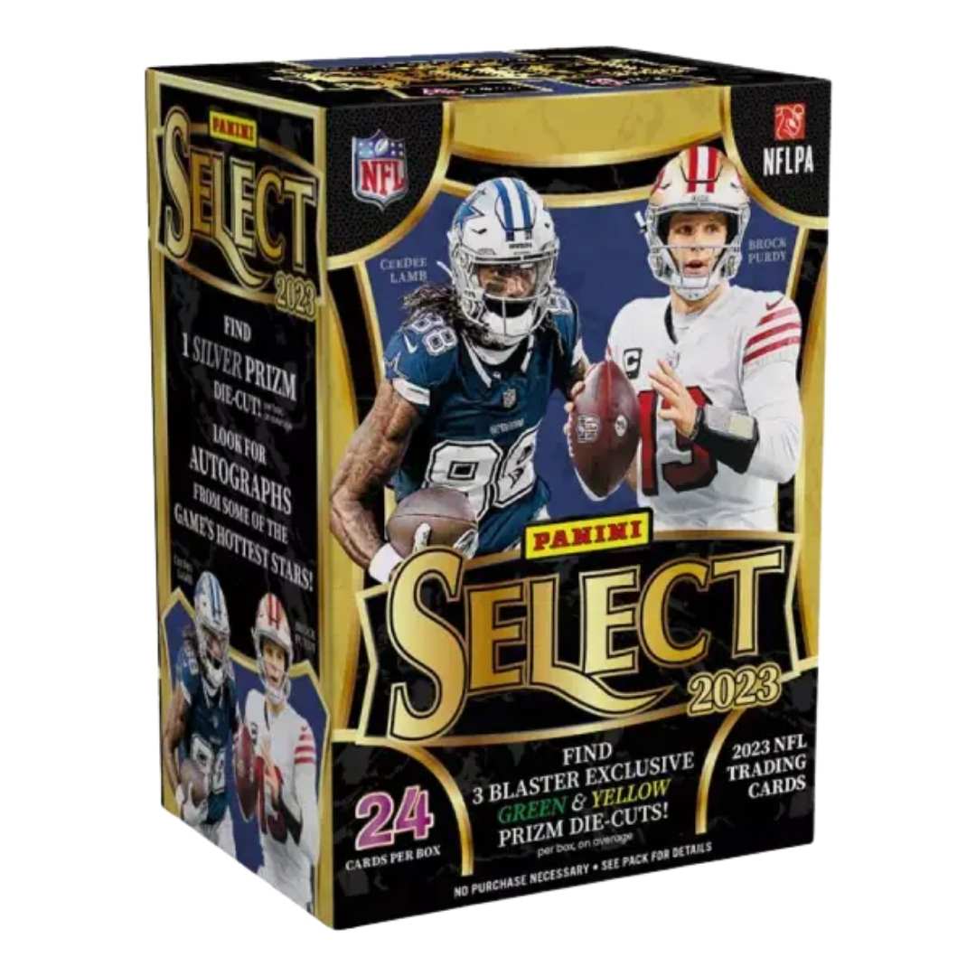 2023 Panini Select Football Blaster Box (Green & Yellow Prizms!)