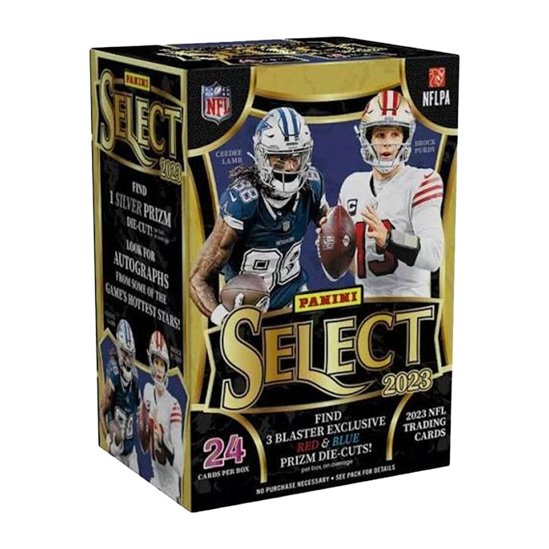 2023 Panini Select Football Blaster Box(Red & Blue Prizms!)
