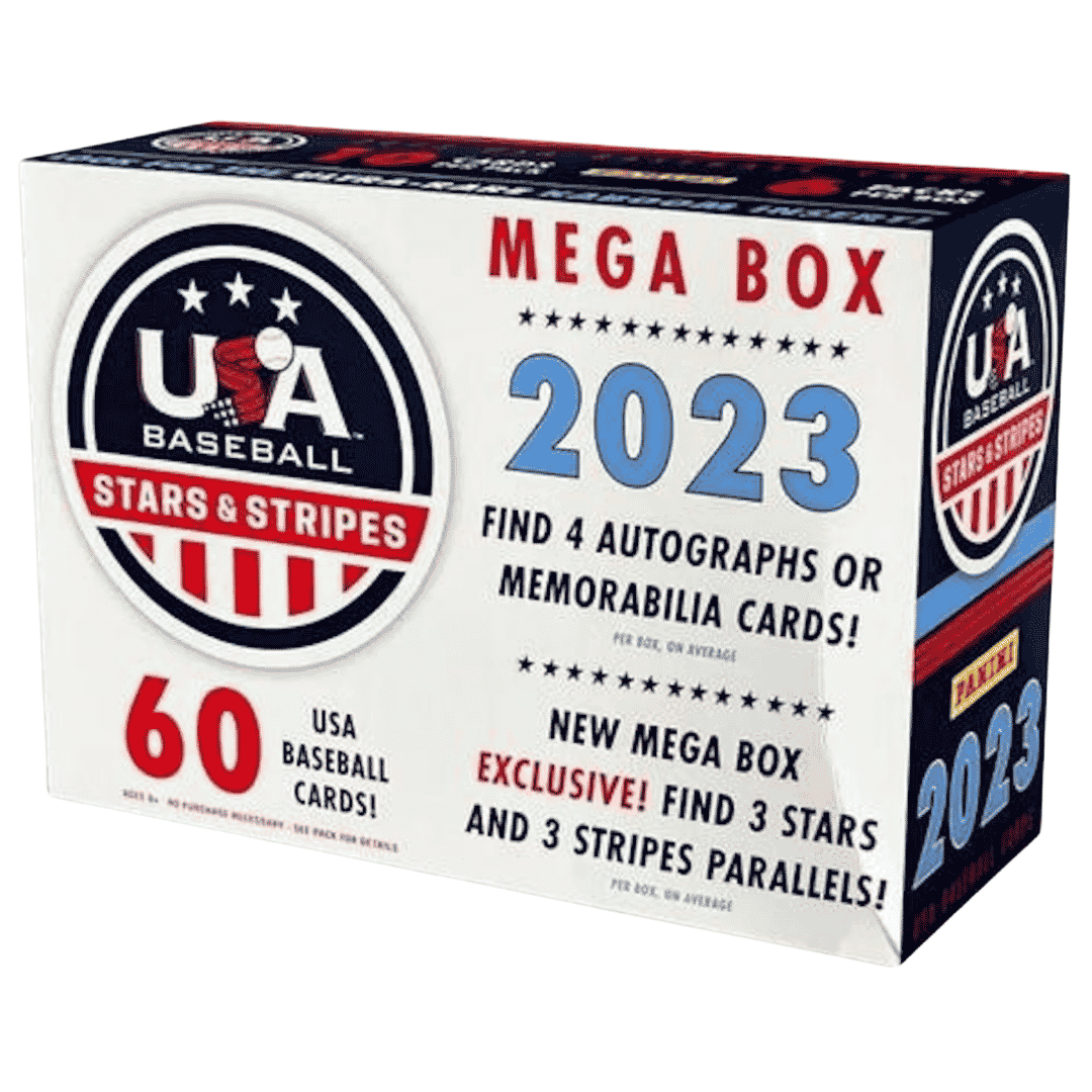 2023 Panini USA Stars & Stripes Baseball Mega Box (Target Version)