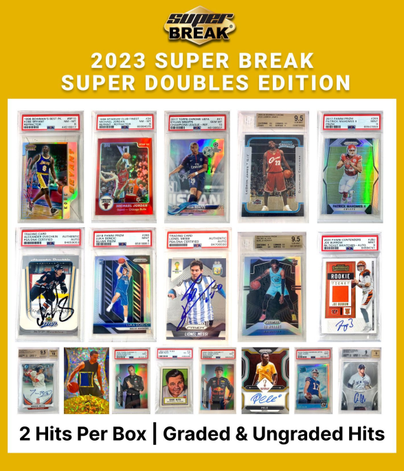 2023 Super Break Super Doubles Edition 15-Box Case