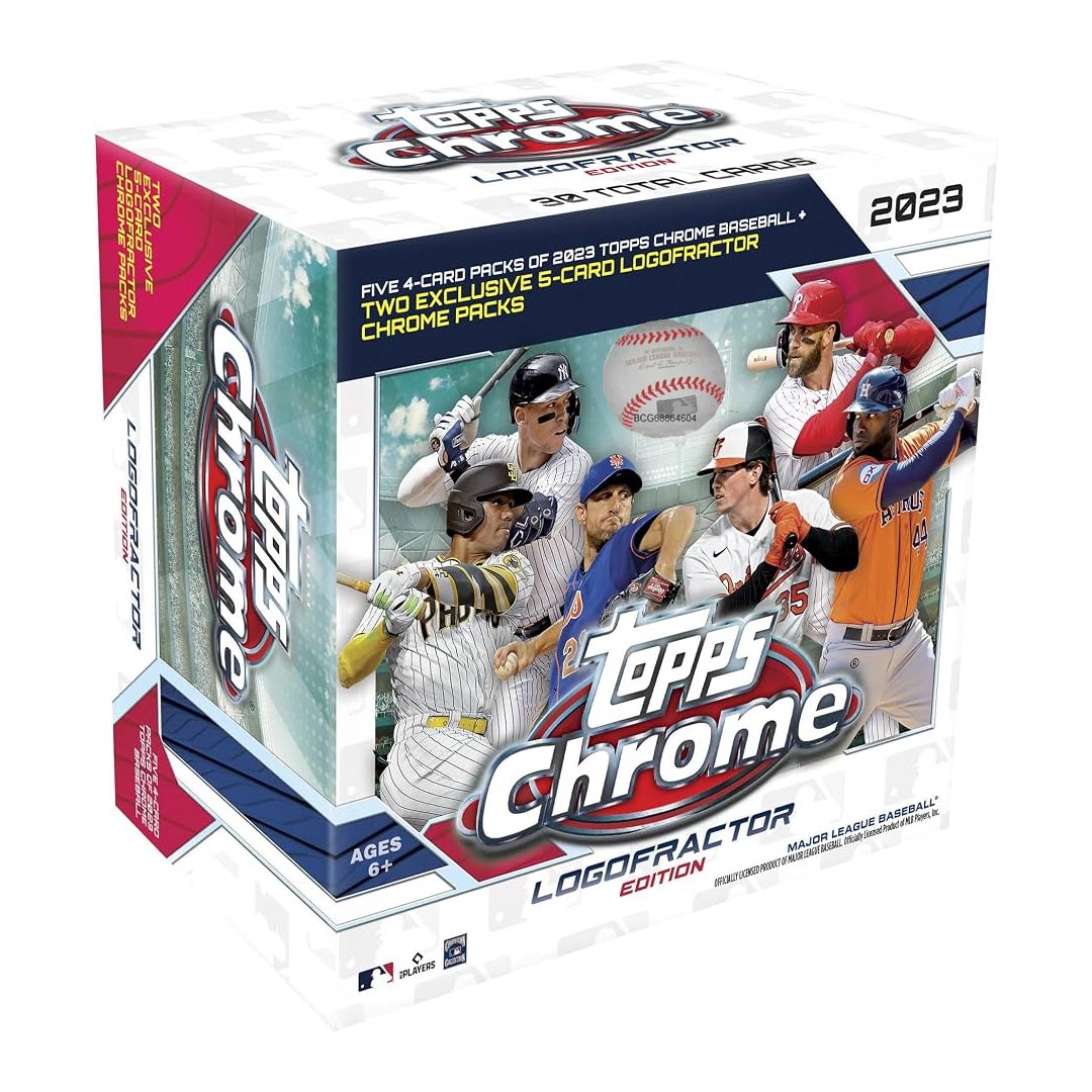 2023 Topps Chrome Baseball Logofractor Edition Box