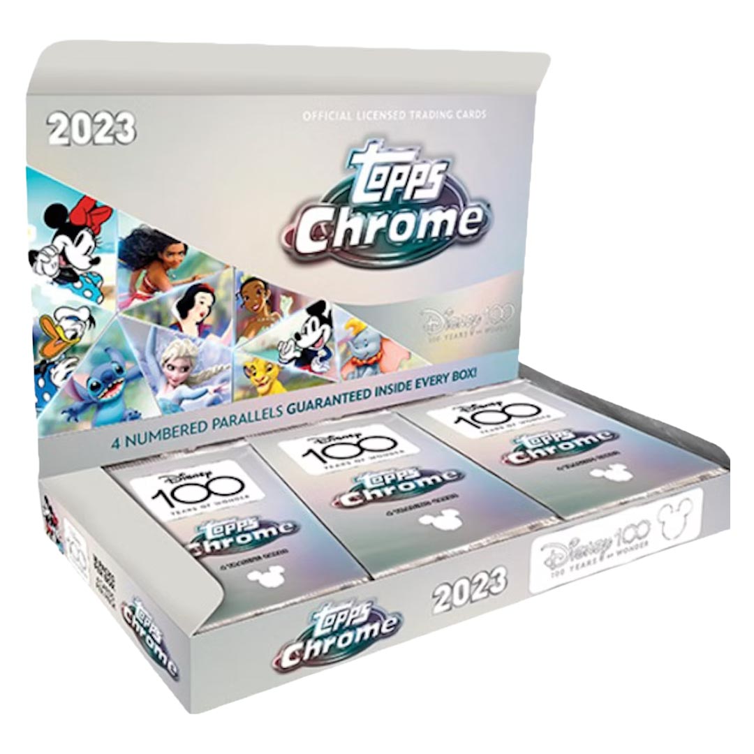 2023 Topps Chrome Disney 100 Hobby Box