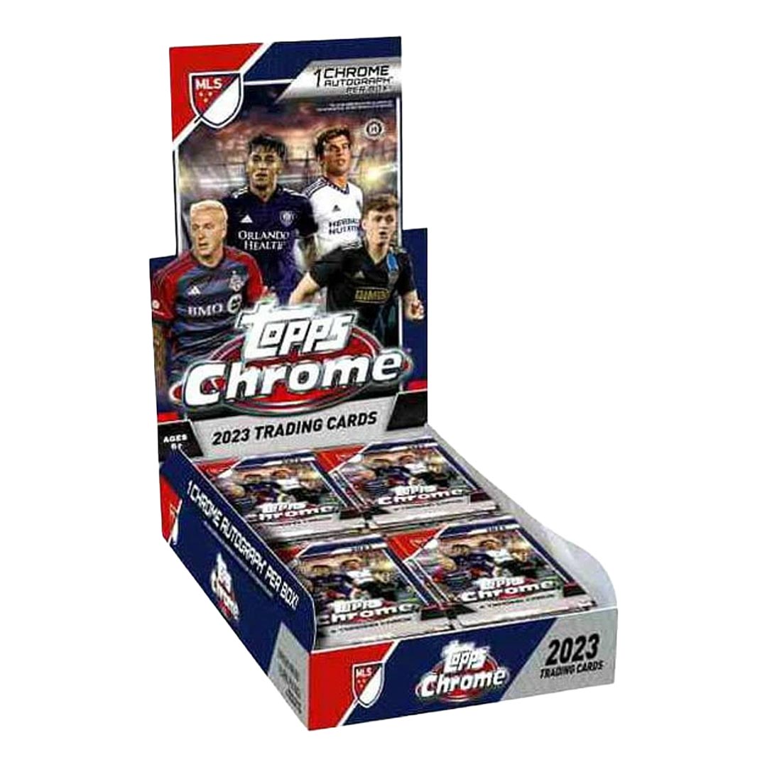 2023 Topps Chrome Major League Soccer Hobby Box
