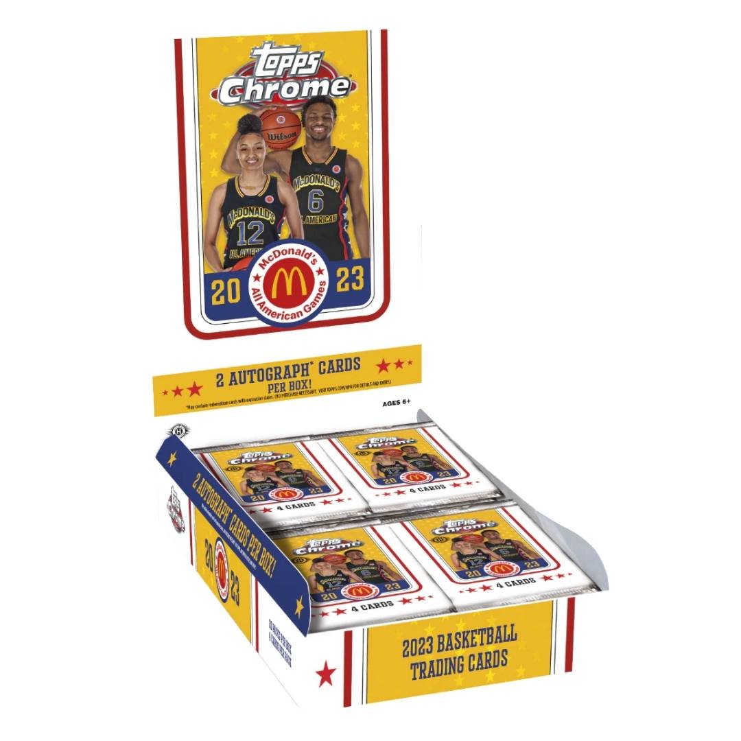2023 Topps Chrome McDonald's All American Basketball Hobby Box