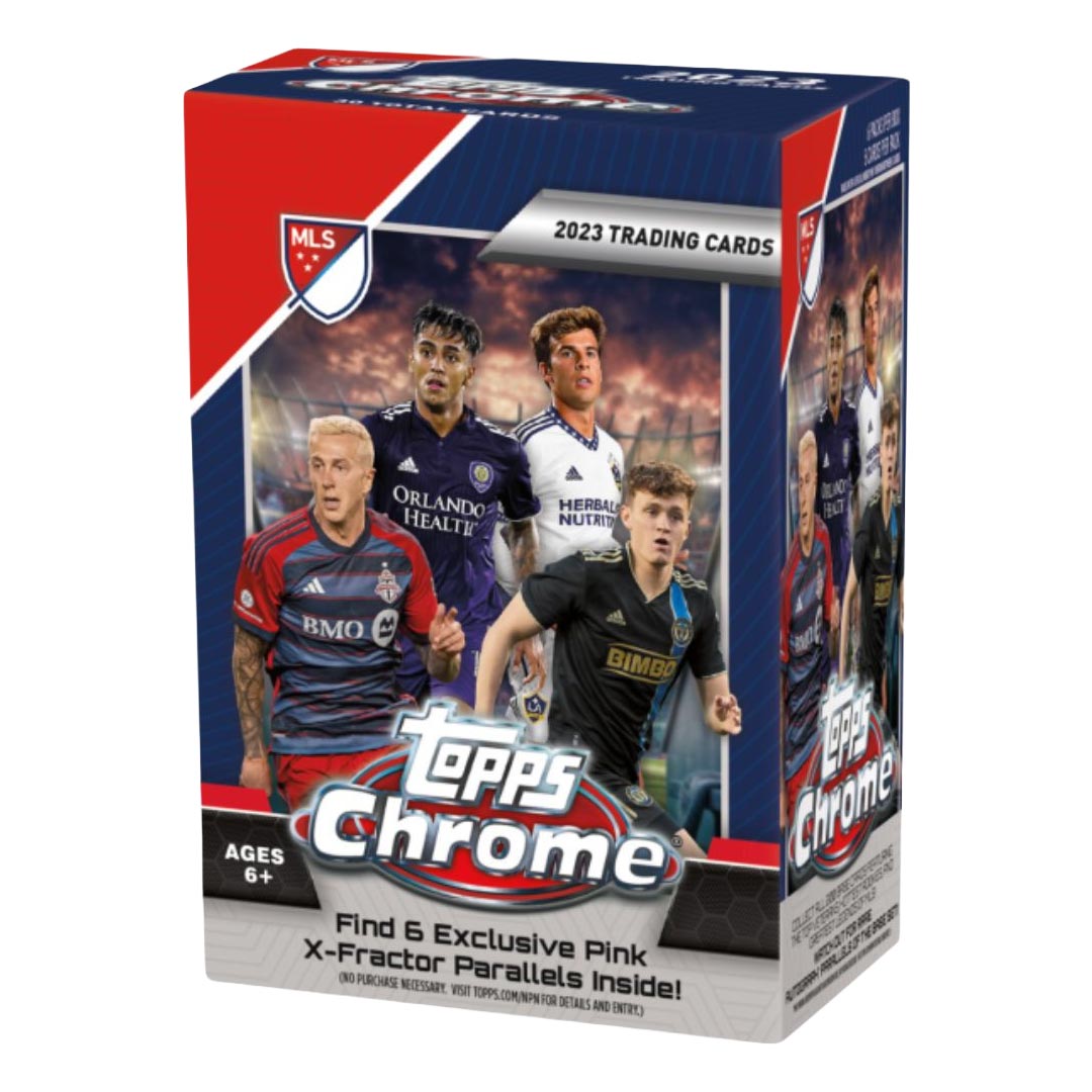 2023 Topps Chrome MLS Major League Soccer Blaster Box