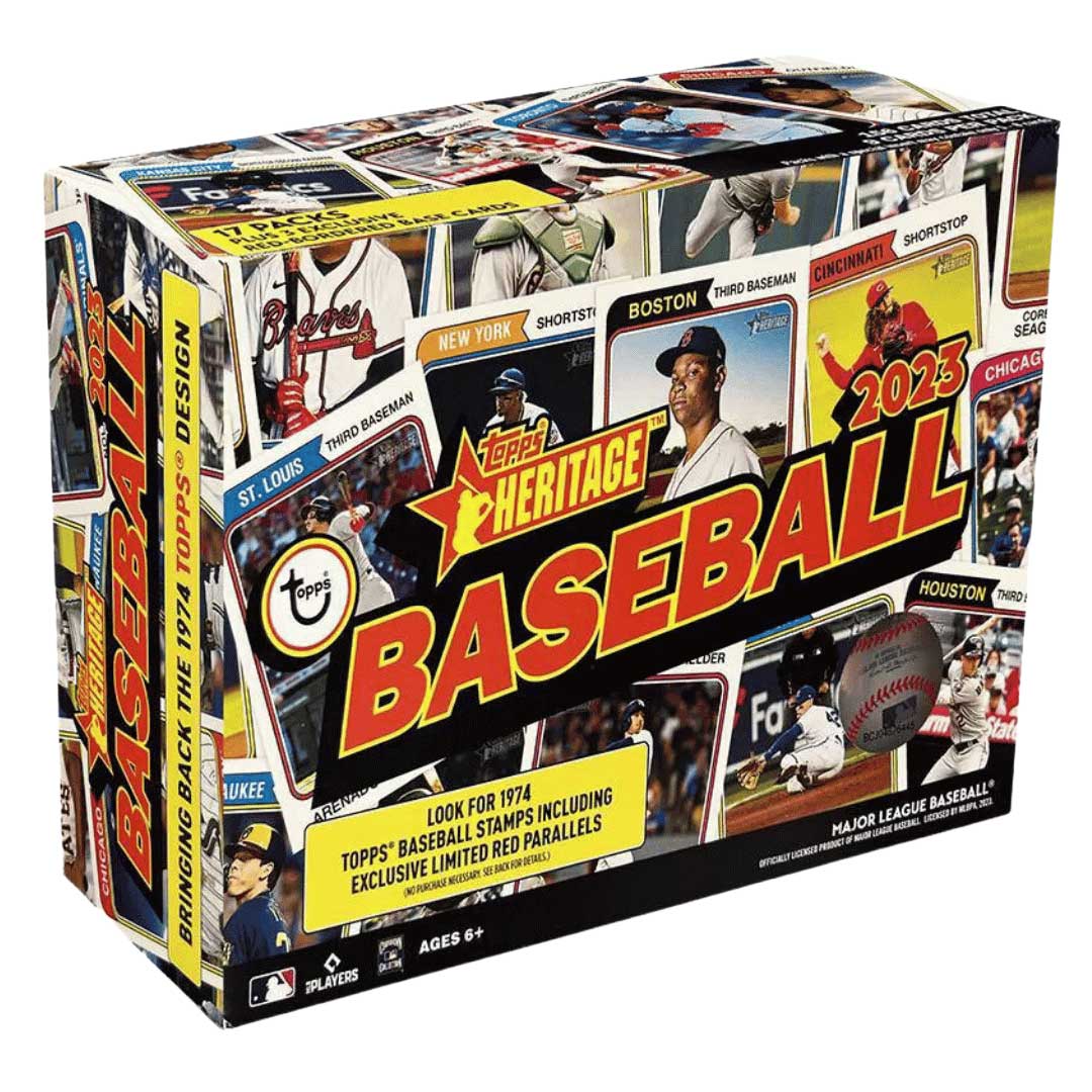 2023 Topps Heritage Baseball Mega Box