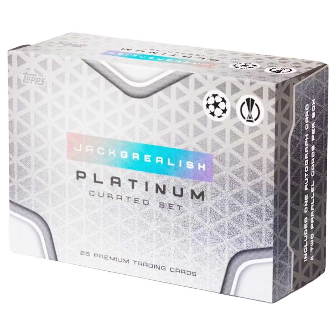 2023 Topps Jack Grealish Platinum Curated Set Soccer Hobby Box