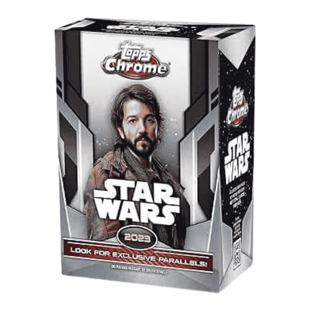 2023 Topps Star Wars Chrome 10-Pack Blaster Box (Purple Wave Parallels)