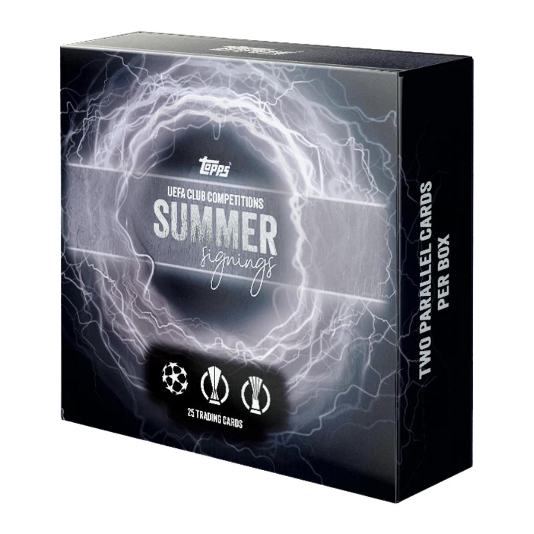 2023 Topps UEFA Club Competitions Summer Signings Soccer