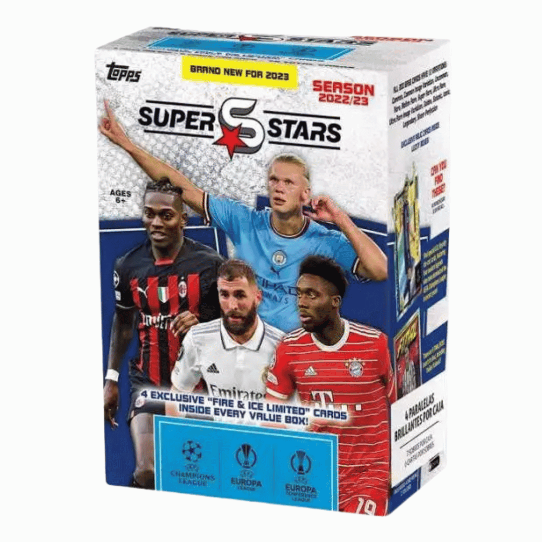2023 Topps UEFA Soccer Superstars Blaster Box