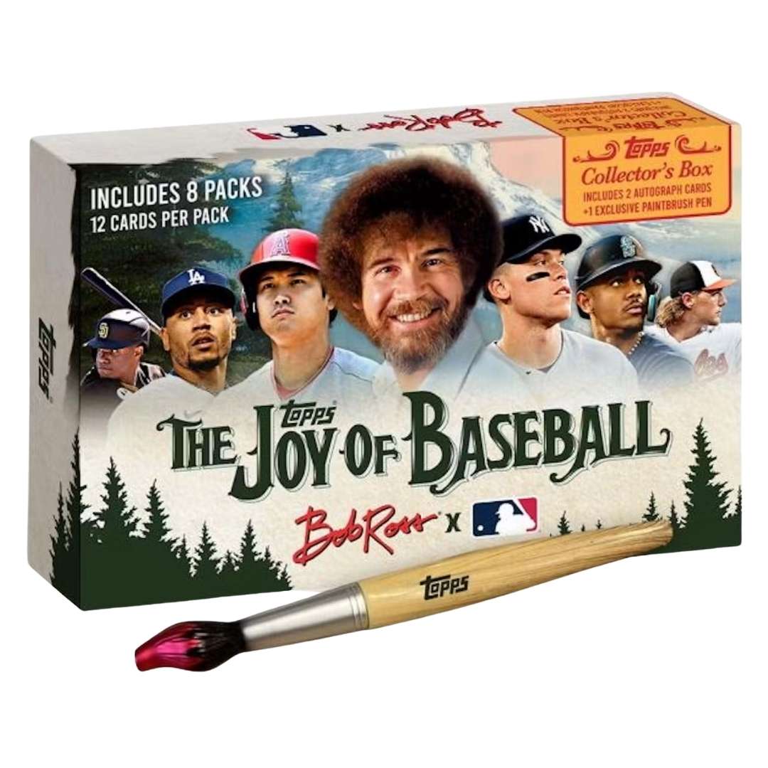 2023 Topps X Bob Ross "The Joy of Baseball" Collectors Box