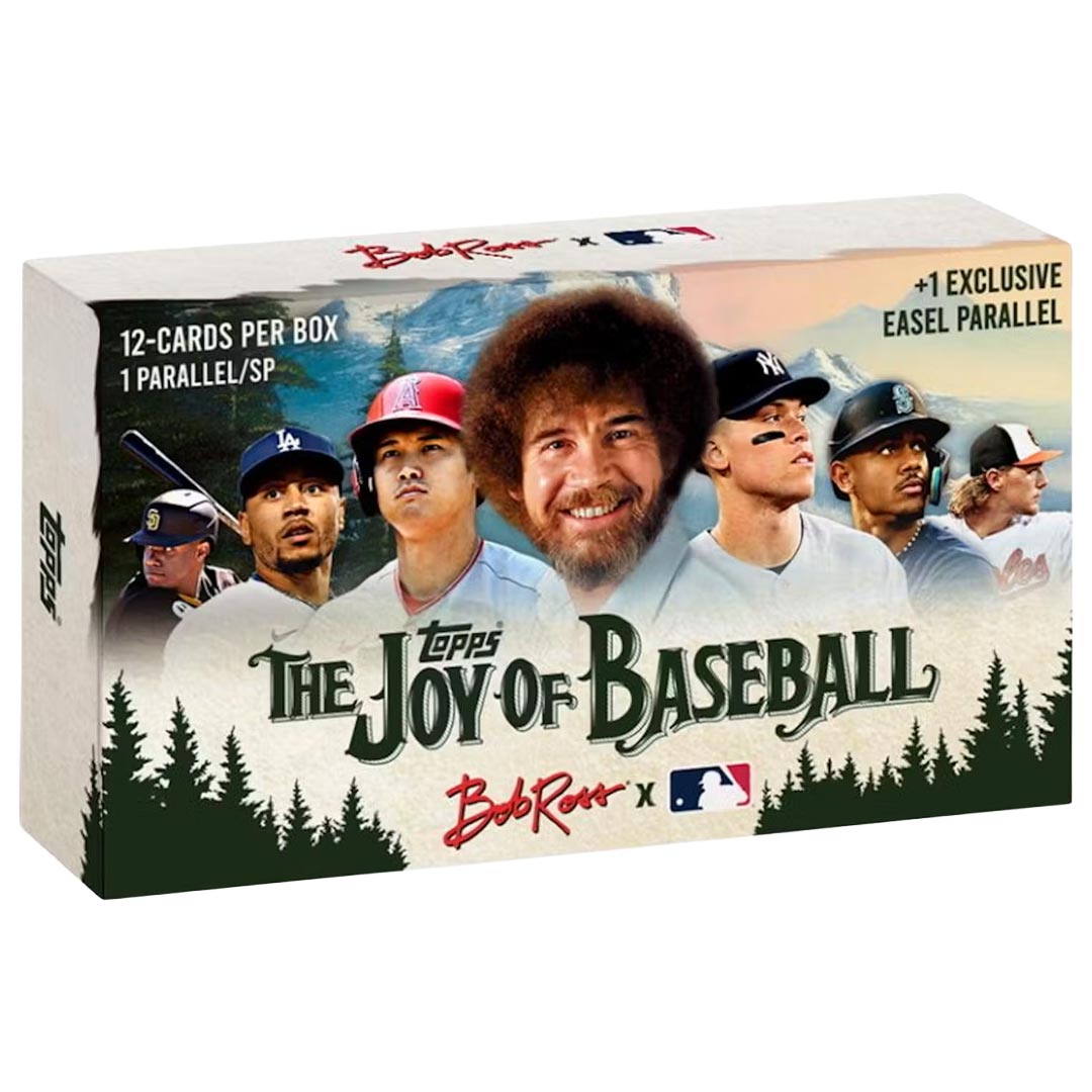 2023 Topps X Bob Ross "The Joy of Baseball" Happy Little Box