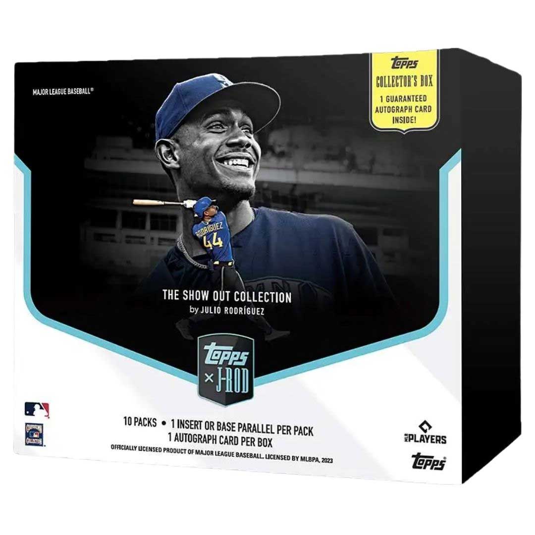 2023 Topps X Julio Rodriguez Collectors Baseball 3-Pack Box