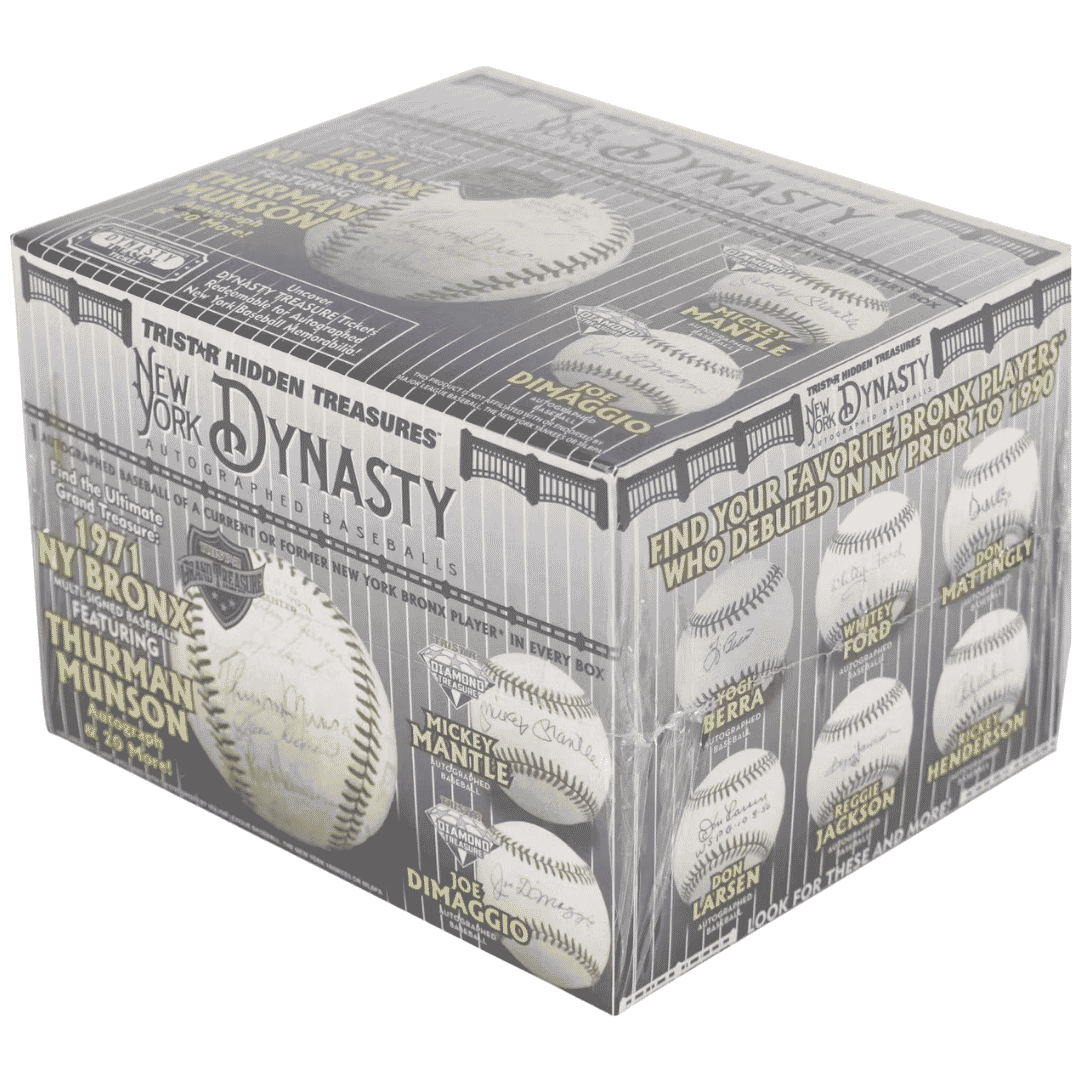2023 Tristar Autographed Baseball NY Dynasty Edition Box