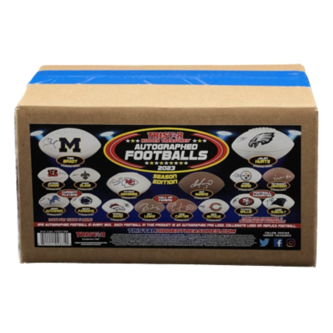 2023 Tristar Hidden Treasures Autographed Footballs Season Edition Box