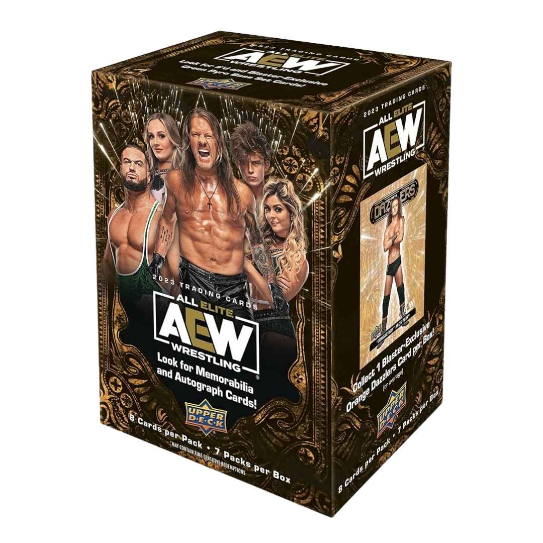 2023 Upper Deck AEW Wrestling 7-Pack Blaster Box