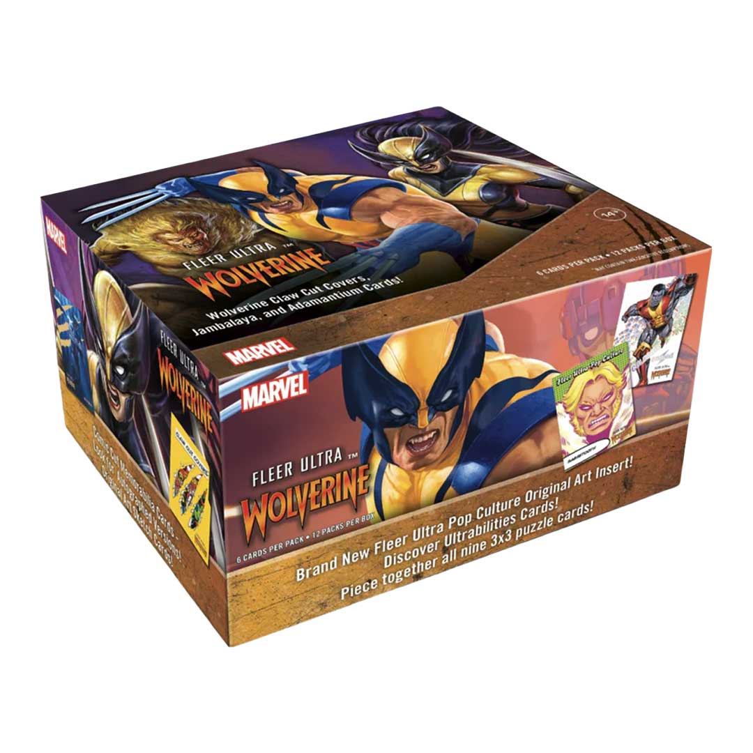 2023 Upper Deck Fleer Ultra Marvel Wolverine Hobby Box