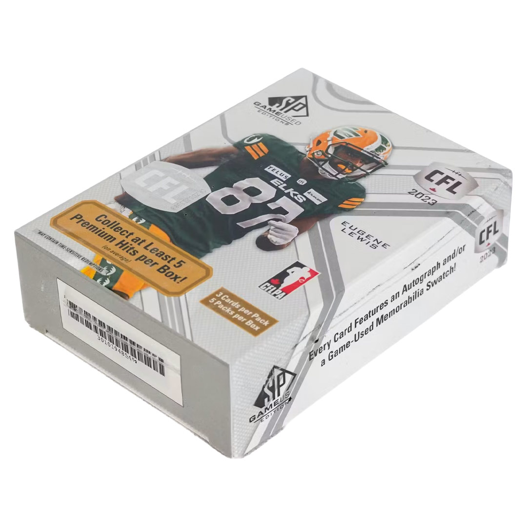 2023 Upper Deck SP Game Used CFL Football Hobby Box