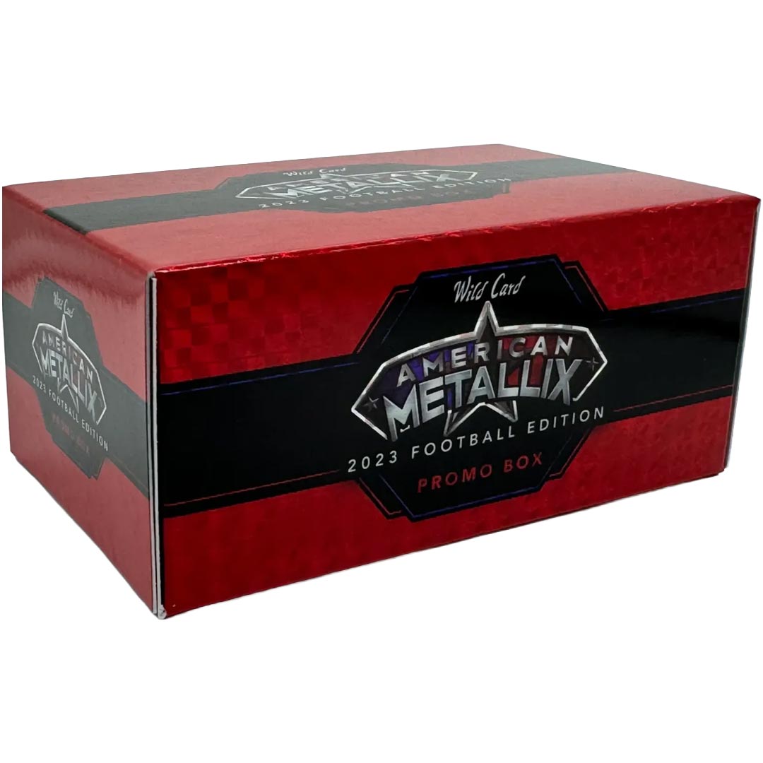 2023 Wild Card American Metallix Football Promo Box