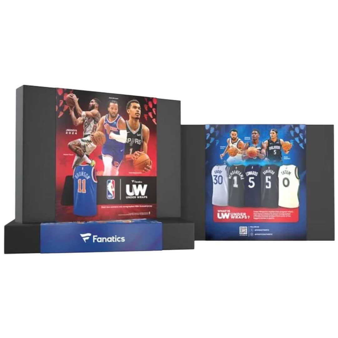 2024-25 Fanatics Under Wraps NBA Basketball Autographed Mystery AUTHENTIC Jersey Hobby Box