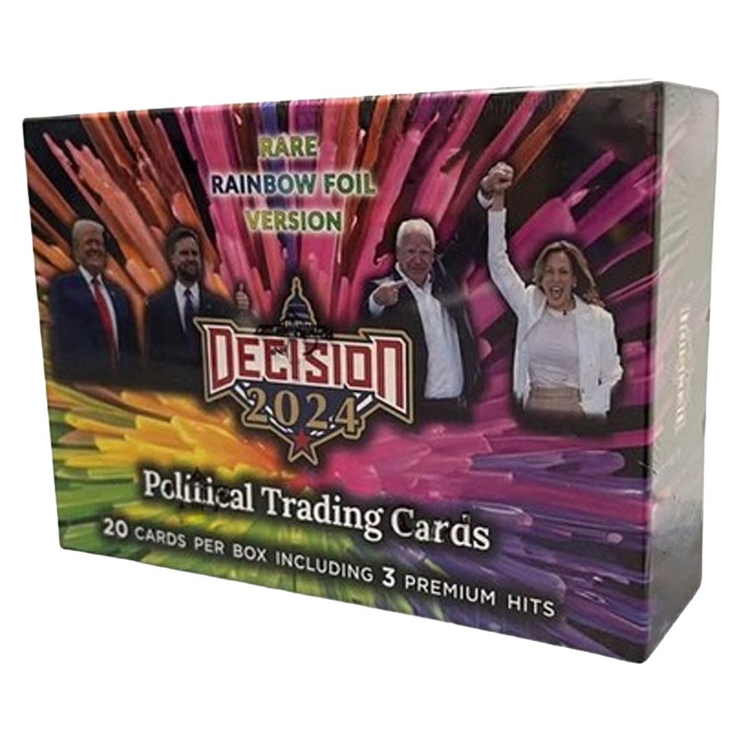 2024-25 Leaf Decision Rare Rainbow Foil Version Hobby Box