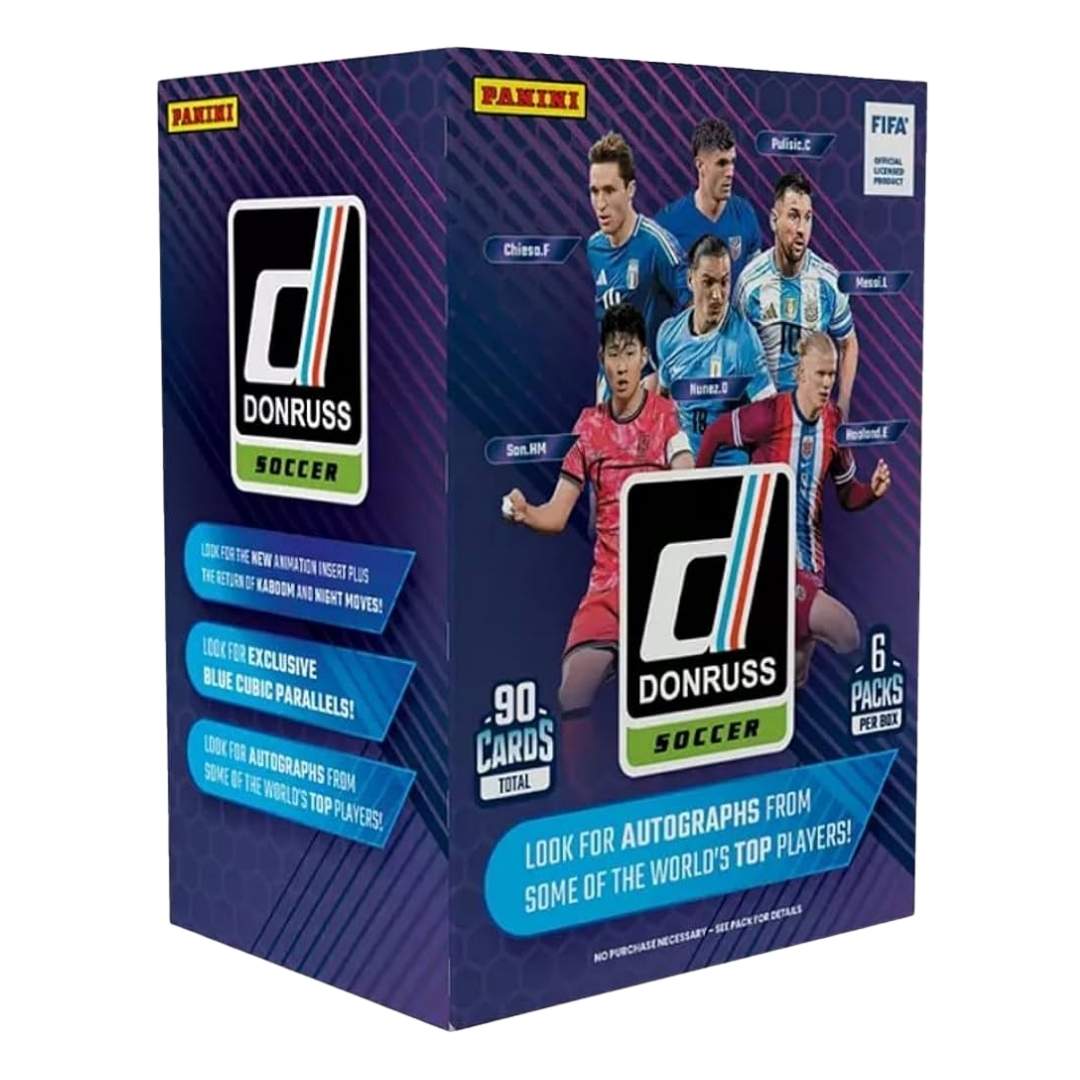 2024-25 Panini Donruss Soccer Blaster Box (Red Cubic Parallels!)