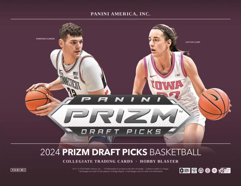 2024-25 Panini Prizm Draft Basketball Blaster Hobby Pack (Green Wave Prizm)