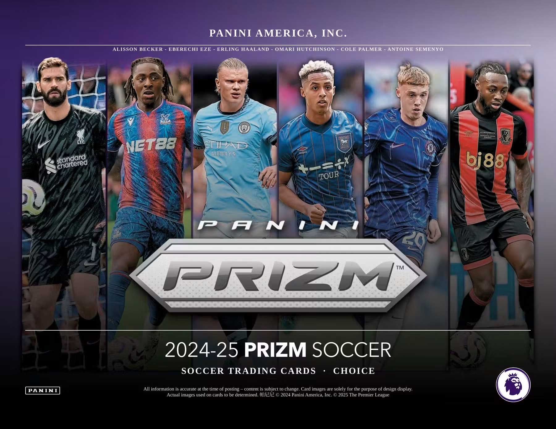 2024-25 Panini Prizm Premier League Soccer Choice Pack