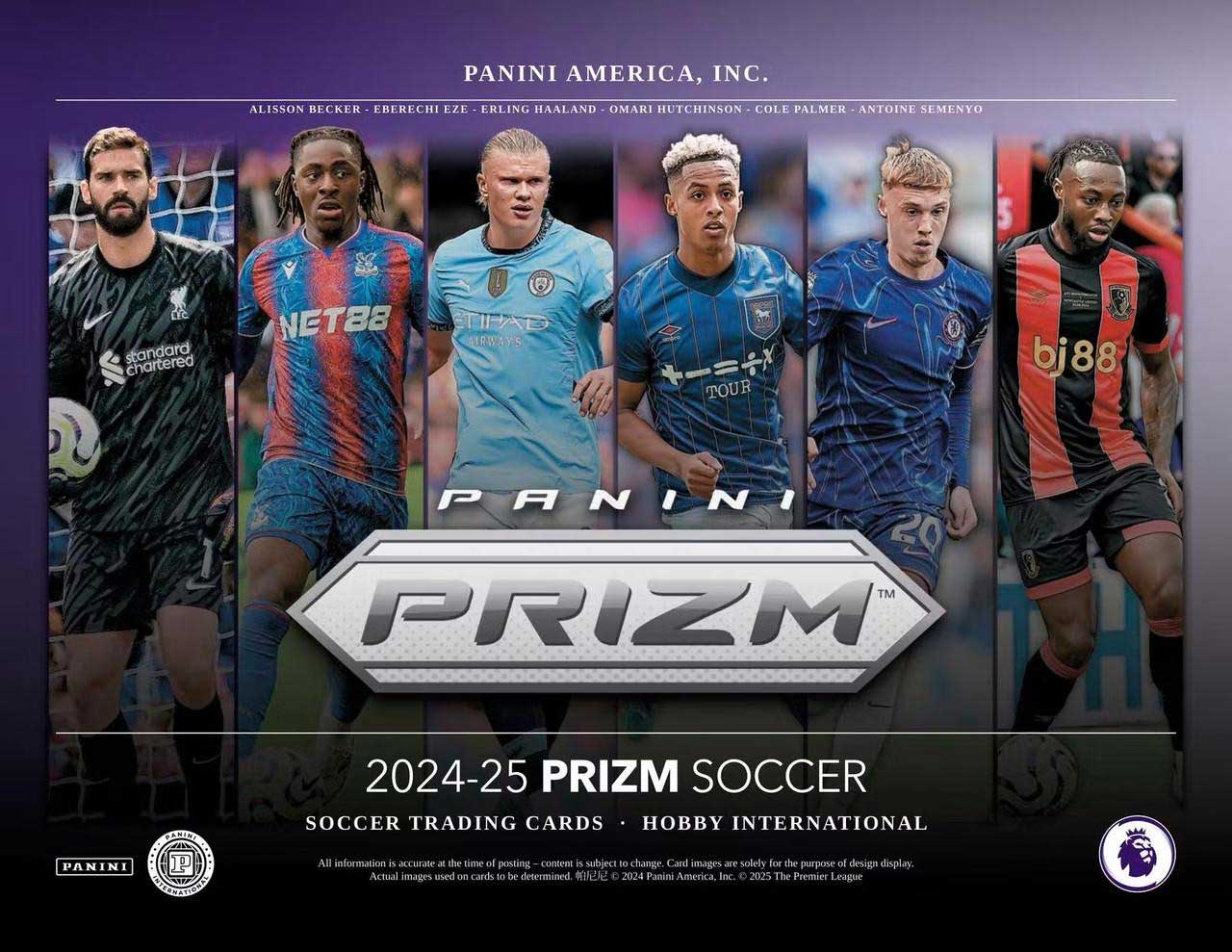  2024-25 Panini Prizm Premier League Soccer International Hobby Pack