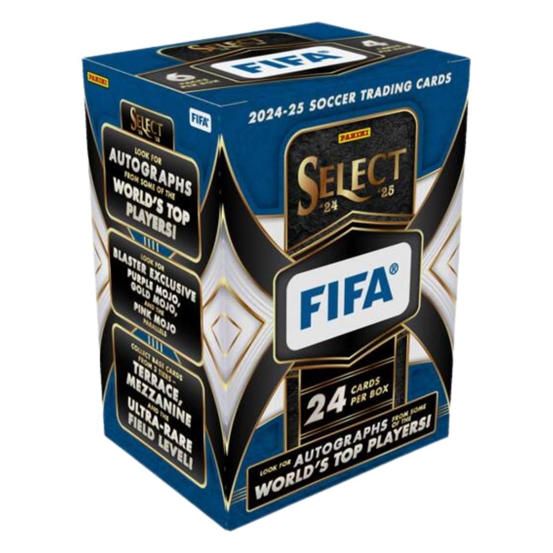 2024-25 Panini Select FIFA Soccer Blaster Box(Purple Mojo, Gold Mojo, and Pink Mojo!)