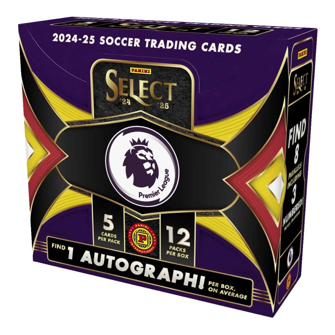2024-25 Panini Select Premier League EPL Soccer International Hobby Box
